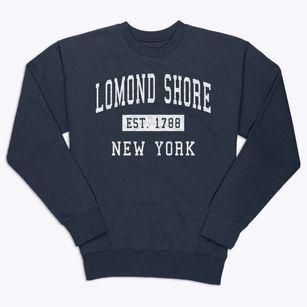 Lomond Shore New York Classic Established Premium Crewneck Sweatshirt