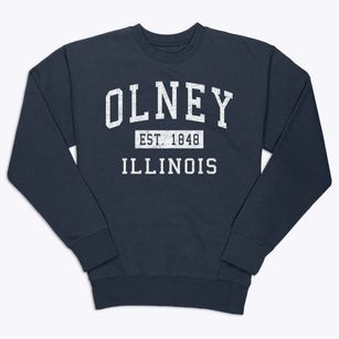 Olney Illinois Classic Established Premium Crewneck Sweatshirt
