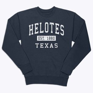 Helotes Texas Classic Established Premium Crewneck Sweatshirt