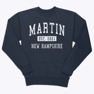 Martin New Hampshire Classic Established Premium Crewneck Sweatshirt