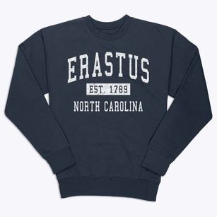 Erastus North Carolina Classic Established Premium Crewneck Sweatshirt