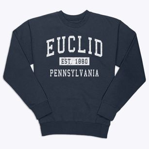 Euclid Pennsylvania Classic Established Premium Crewneck Sweatshirt