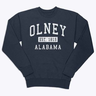 Olney Alabama Classic Established Premium Crewneck Sweatshirt