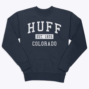 Huff Colorado Classic Established Premium Crewneck Sweatshirt