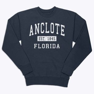 Anclote Florida Classic Established Premium Crewneck Sweatshirt
