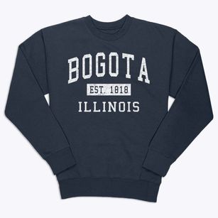 Bogota Illinois Classic Established Premium Crewneck Sweatshirt