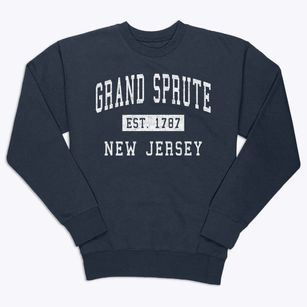 Grand Sprute New Jersey Classic Established Premium Crewneck Sweatshirt