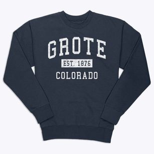 Grote Colorado Classic Established Premium Crewneck Sweatshirt