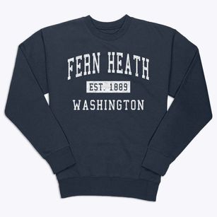 Fern Heath Washington Classic Established Premium Crewneck Sweatshirt