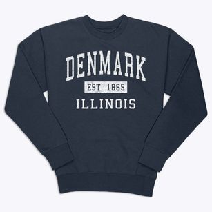 Denmark Illinois Classic Established Premium Crewneck Sweatshirt