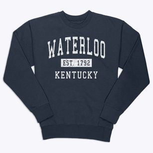 Waterloo Kentucky Classic Established Premium Crewneck Sweatshirt