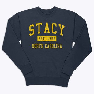 Stacy North Carolina Classic Established Premium Crewneck Sweatshirt