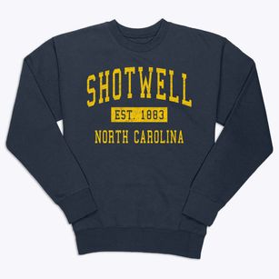 Shotwell North Carolina Classic Established Premium Crewneck Sweatshirt