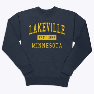 Lakeville Minnesota Classic Established Premium Crewneck Sweatshirt