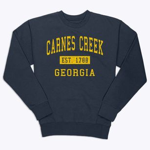 Carnes Creek Georgia Classic Established Premium Crewneck Sweatshirt