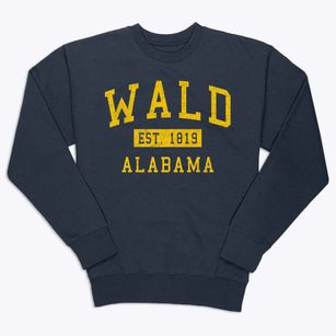 Wald Alabama Classic Established Premium Crewneck Sweatshirt