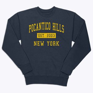 Pocantico Hills New York Classic Established Premium Crewneck Sweatshirt