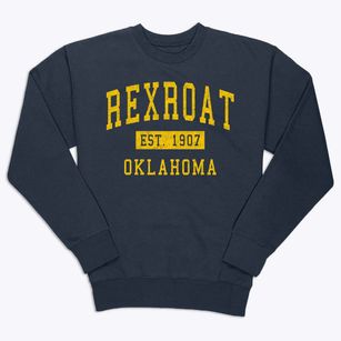 Rexroat Oklahoma Classic Established Premium Crewneck Sweatshirt