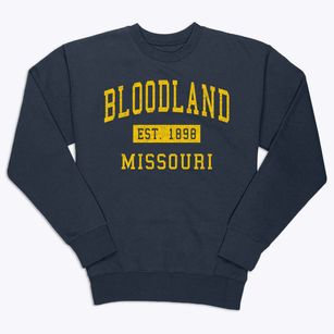 Bloodland Missouri Classic Established Premium Crewneck Sweatshirt