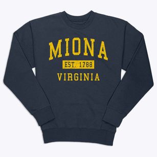 Miona Virginia Classic Established Premium Crewneck Sweatshirt