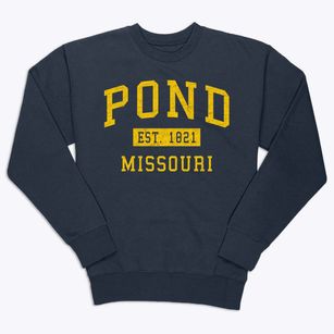 Pond Missouri Classic Established Premium Crewneck Sweatshirt