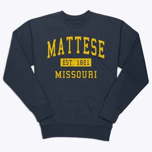 Mattese Missouri Classic Established Premium Crewneck Sweatshirt