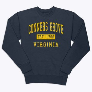 Conners Grove Virginia Classic Established Premium Crewneck Sweatshirt