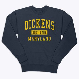 Dickens Maryland Classic Established Premium Crewneck Sweatshirt