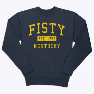 Fisty Kentucky Classic Established Premium Crewneck Sweatshirt