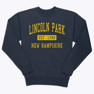 Lincoln Park New Hampshire Classic Established Premium Crewneck Sweatshirt