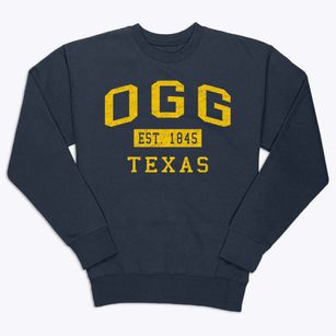 Ogg Texas Classic Established Premium Crewneck Sweatshirt