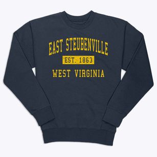 East Steubenville West Virginia Classic Established Premium Crewneck Sweatshirt