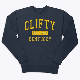 Clifty Kentucky Classic Established Premium Crewneck Sweatshirt