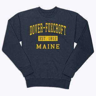Dover-foxcroft Maine Classic Established Premium Crewneck Sweatshirt