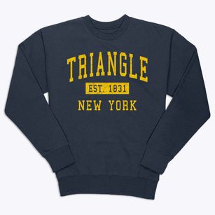 Triangle New York Classic Established Premium Crewneck Sweatshirt