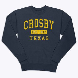 Crosby Texas Classic Established Premium Crewneck Sweatshirt