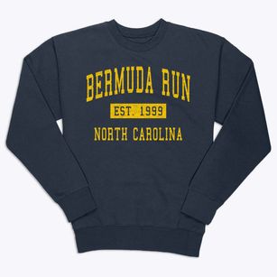 Bermuda Run North Carolina Classic Established Premium Crewneck Sweatshirt