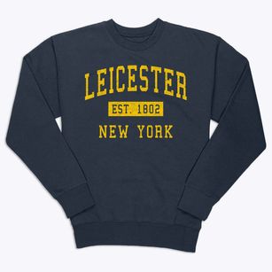 Leicester New York Classic Established Premium Crewneck Sweatshirt