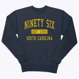 Ninety Six South Carolina Classic Established Premium Crewneck Sweatshirt