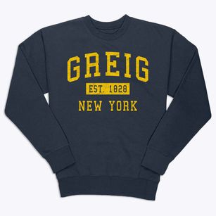 Greig New York Classic Established Premium Crewneck Sweatshirt