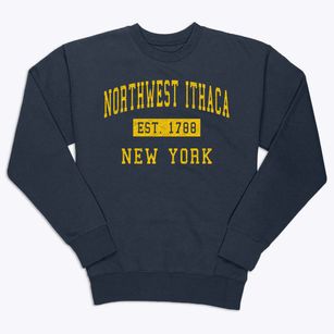 Northwest Ithaca New York Classic Established Premium Crewneck Sweatshirt