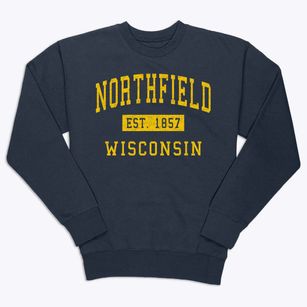 Northfield Wisconsin Classic Established Premium Crewneck Sweatshirt