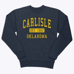 Carlisle Oklahoma Classic Established Premium Crewneck Sweatshirt