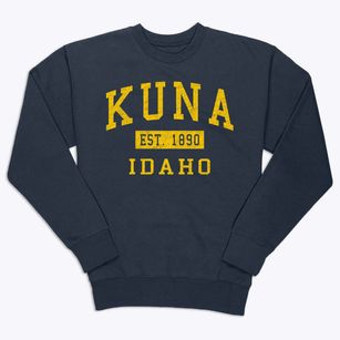 Kuna Idaho Classic Established Premium Crewneck Sweatshirt