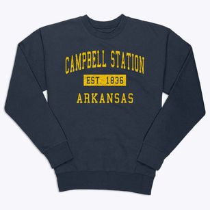 Campbell Station Arkansas Classic Established Premium Crewneck Sweatshirt