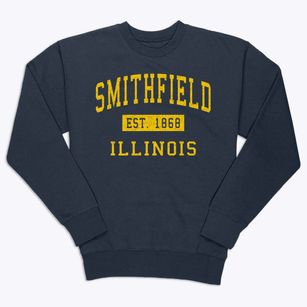 Smithfield Illinois Classic Established Premium Crewneck Sweatshirt