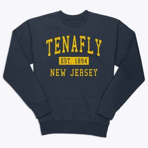 Tenafly New Jersey Classic Established Premium Crewneck Sweatshirt