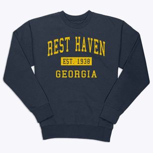 Rest Haven Georgia Classic Established Premium Crewneck Sweatshirt