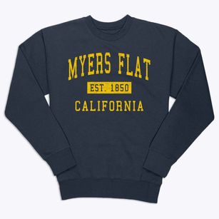 Myers Flat California Classic Established Premium Crewneck Sweatshirt