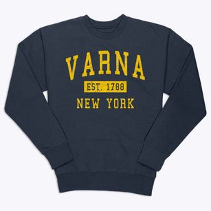 Varna New York Classic Established Premium Crewneck Sweatshirt